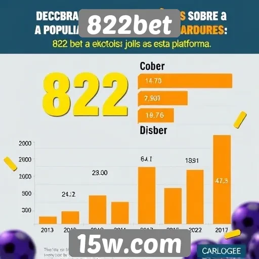 Estatísticas sobre a popularidade do 822bet